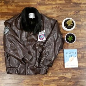 Men's Vintage Bomber Jacket
